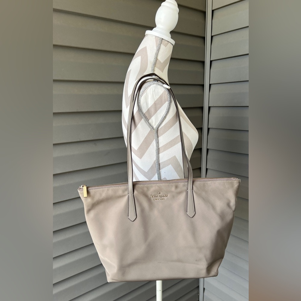 Kate Spade ♠️ kitt recycled nylon Large tote bag